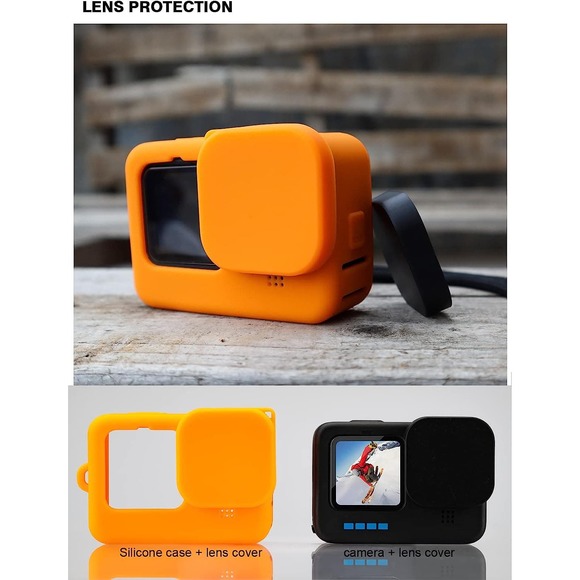 Lammcou Replacement Silicone Protective Case for Hero 11 10 9 - Picture 3 of 6